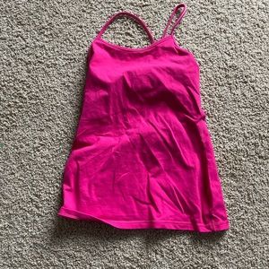 Hot Pink Lululemon Tank Top Size 6